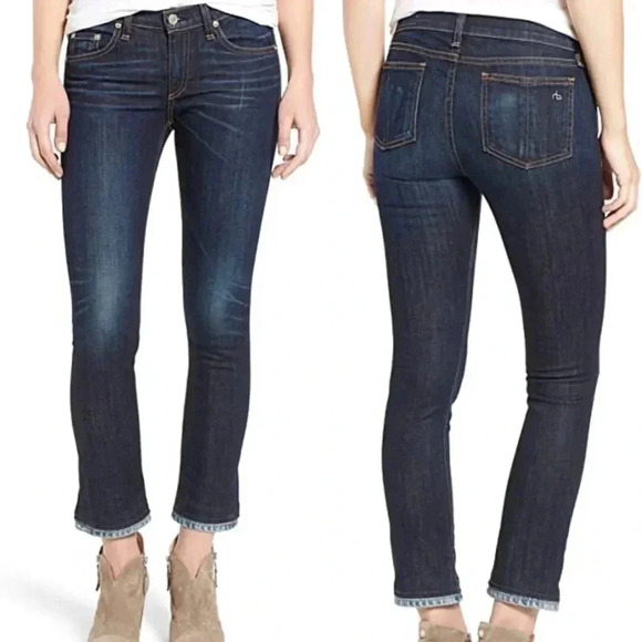 rag & bone Denim - Rag & Bone Kylie Crop Jeans Serrano Size 24